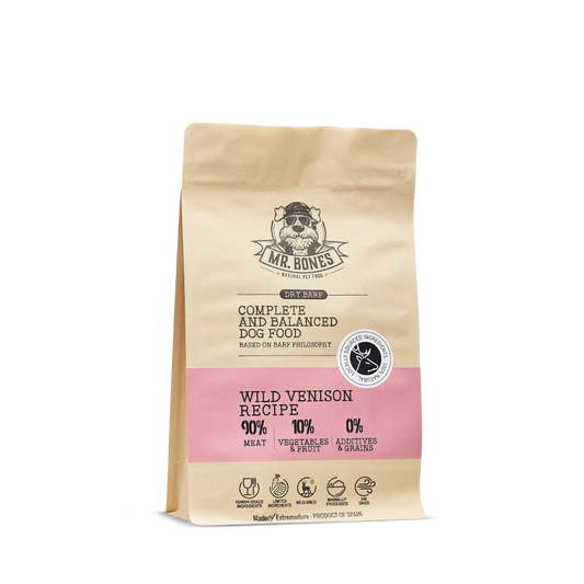 Fullfôr av hjort og grønn vom