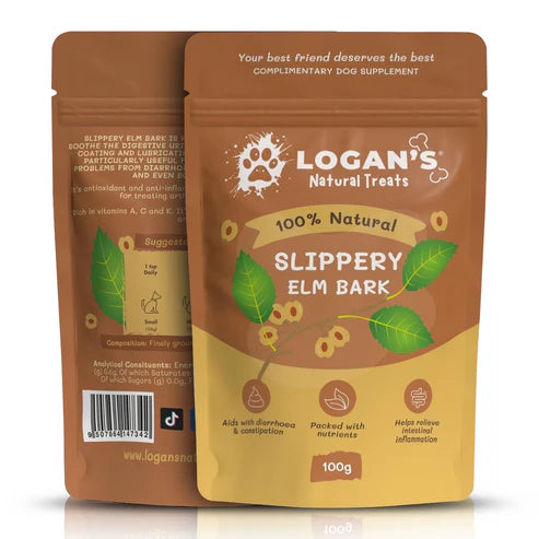 Slippery elm barkpulver