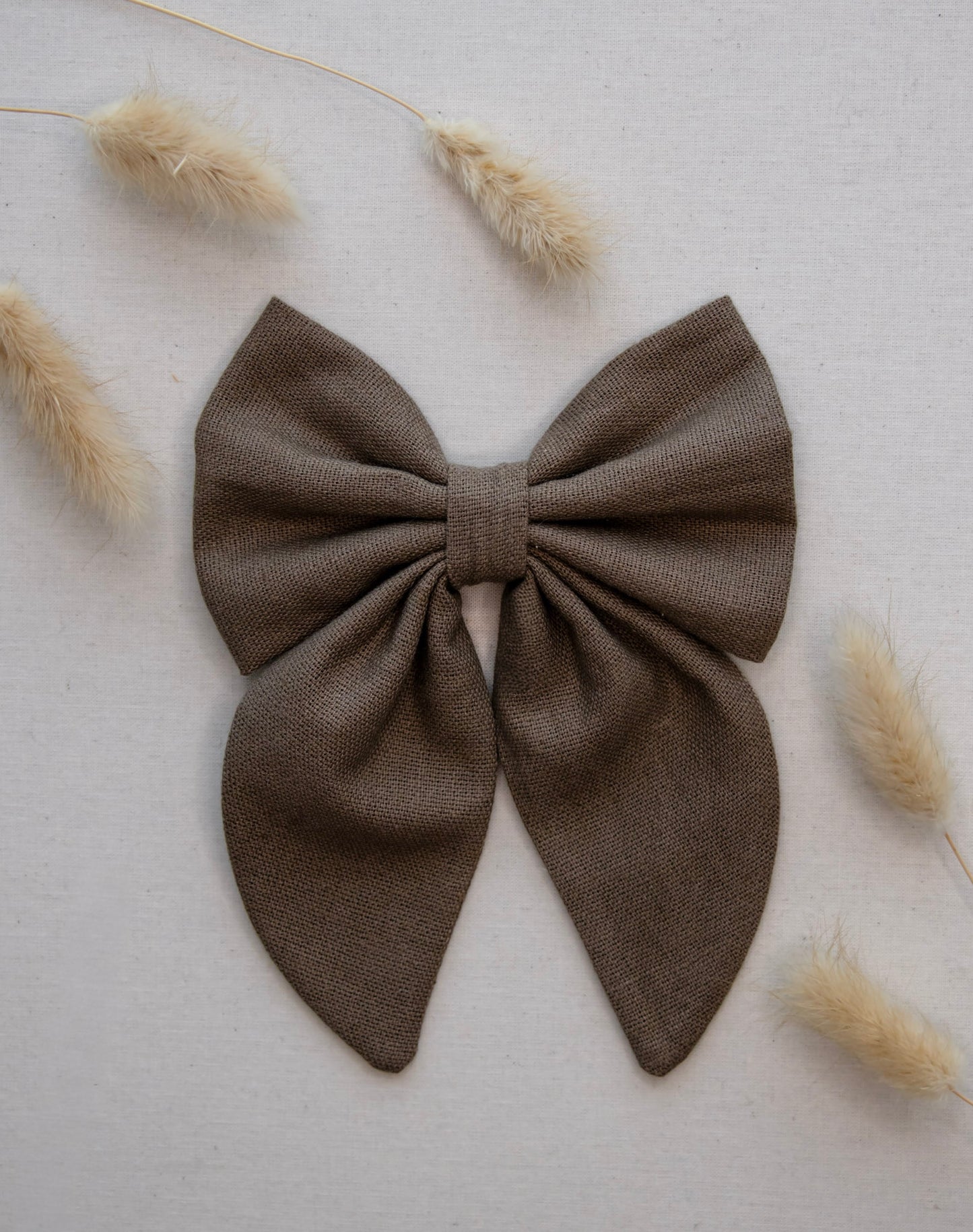 Vintage sløyfe - Valnøtt