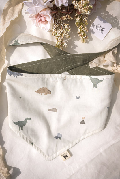 Modern - Off White med dinosaur