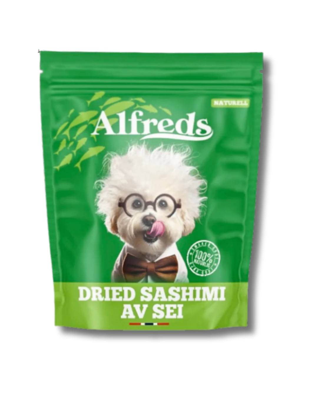 Tørket sashimi av sei
