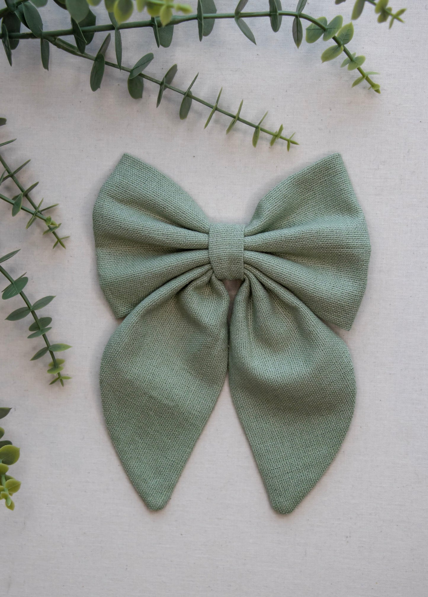 Vintage sløyfe - Soft mint