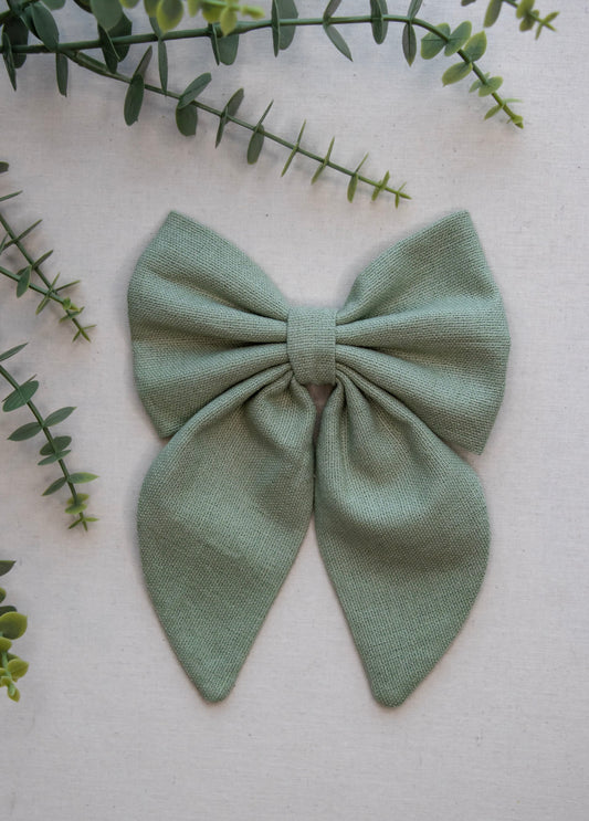 Vintage sløyfe - Soft mint