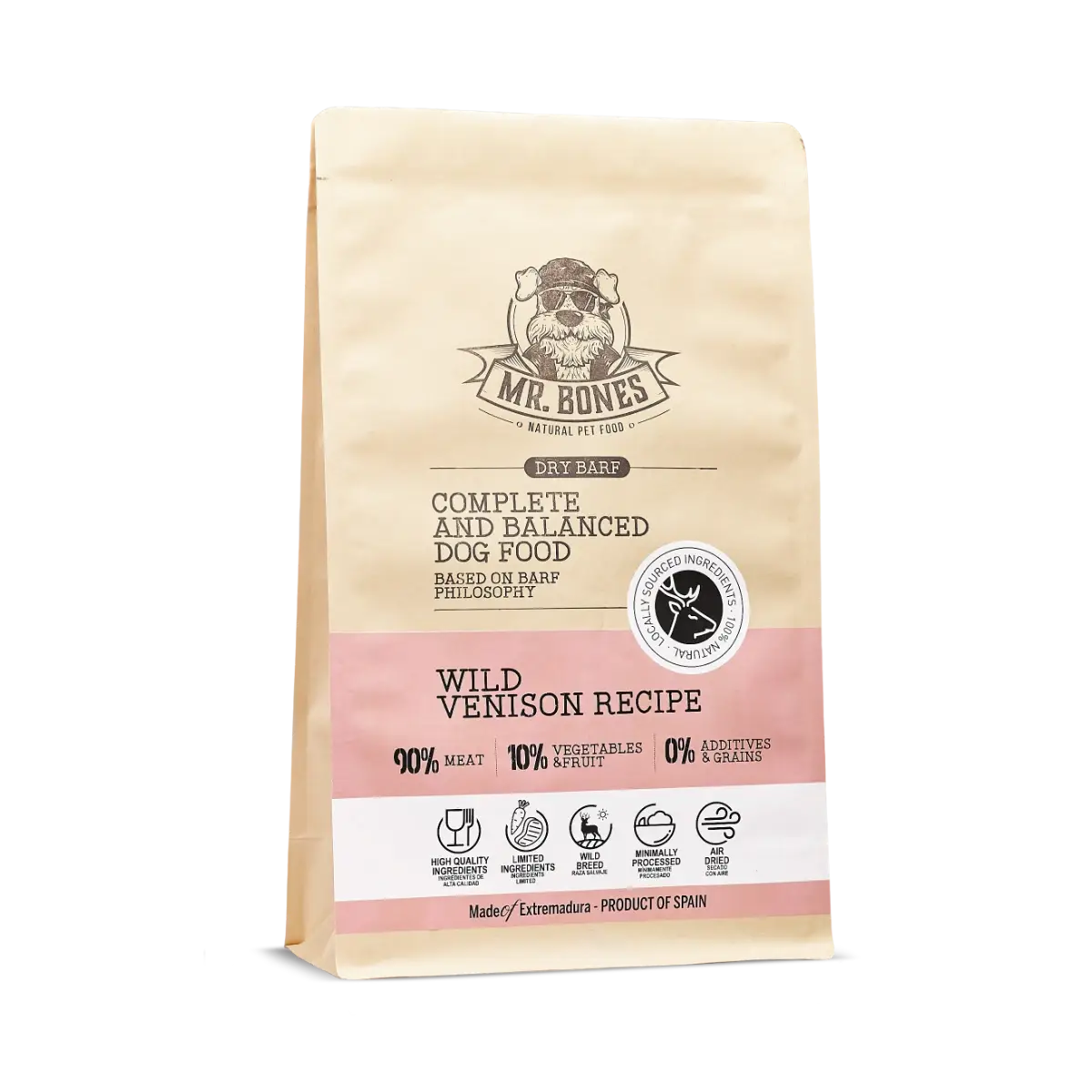 Fullfôr av hjort og grønn vom