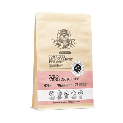 Fullfôr av hjort og grønn vom