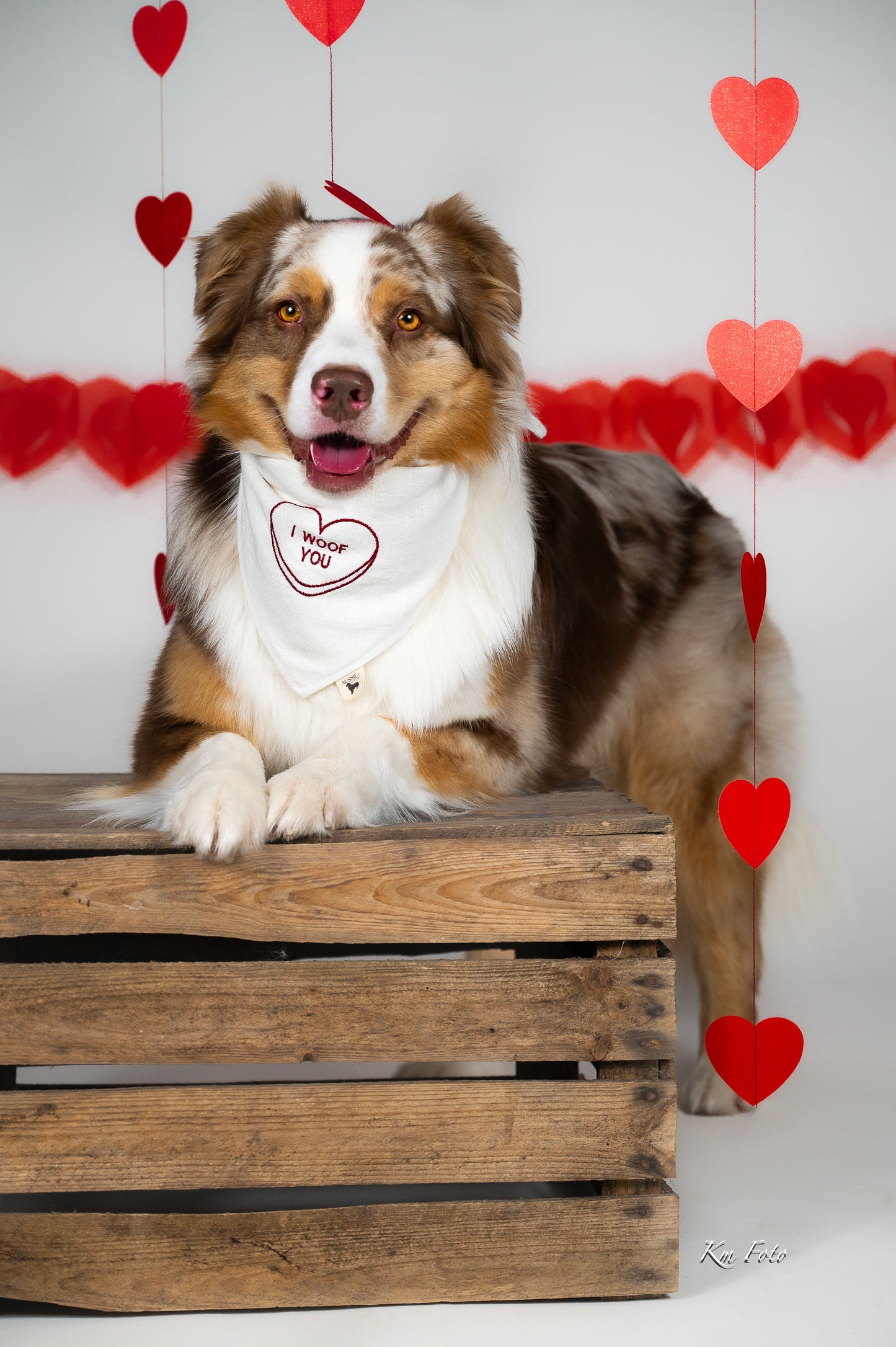 I woof you - Love note