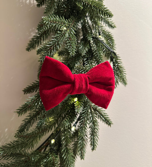 Klassisk sløyfe - Red velvet