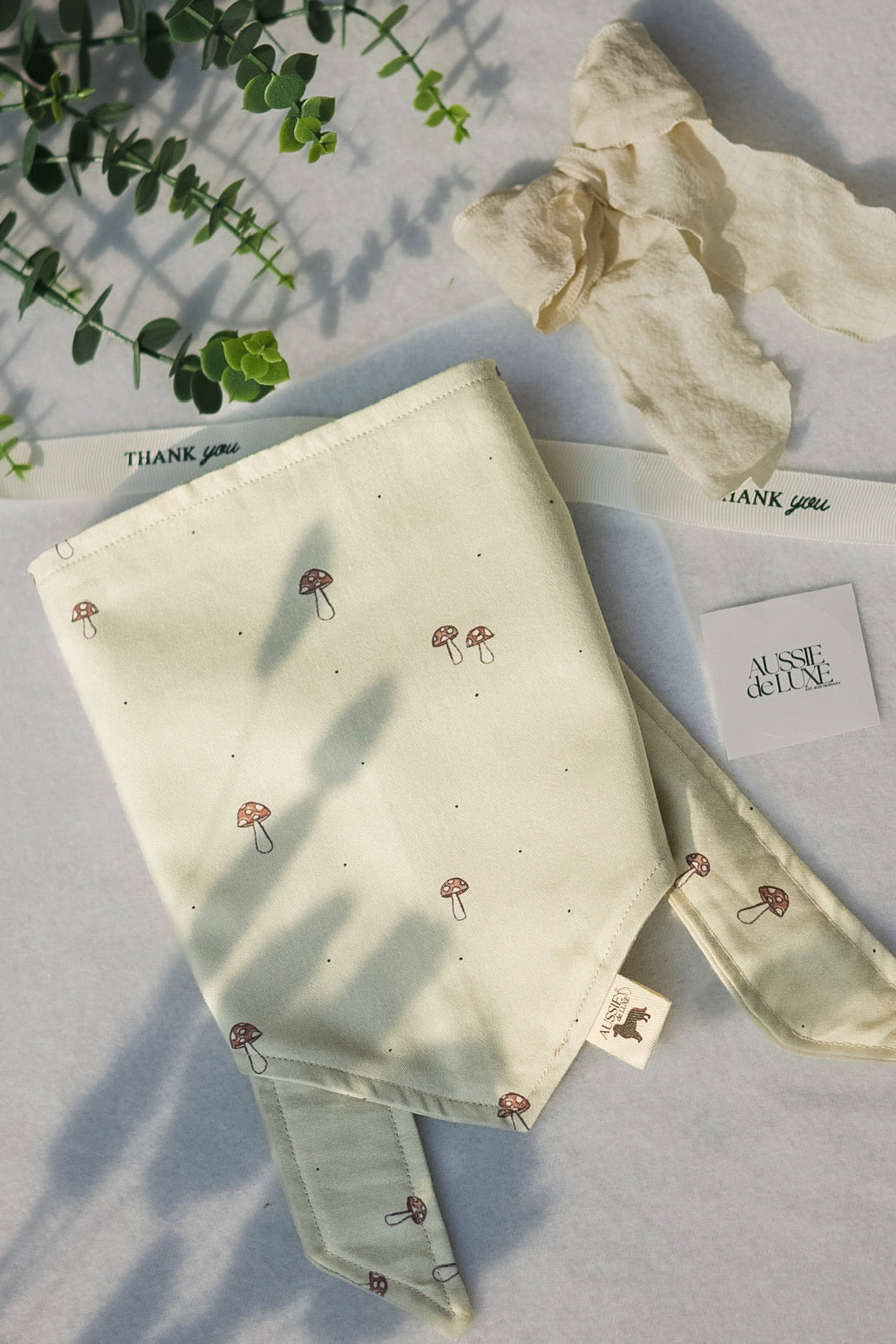 Modern - Beige med sopp