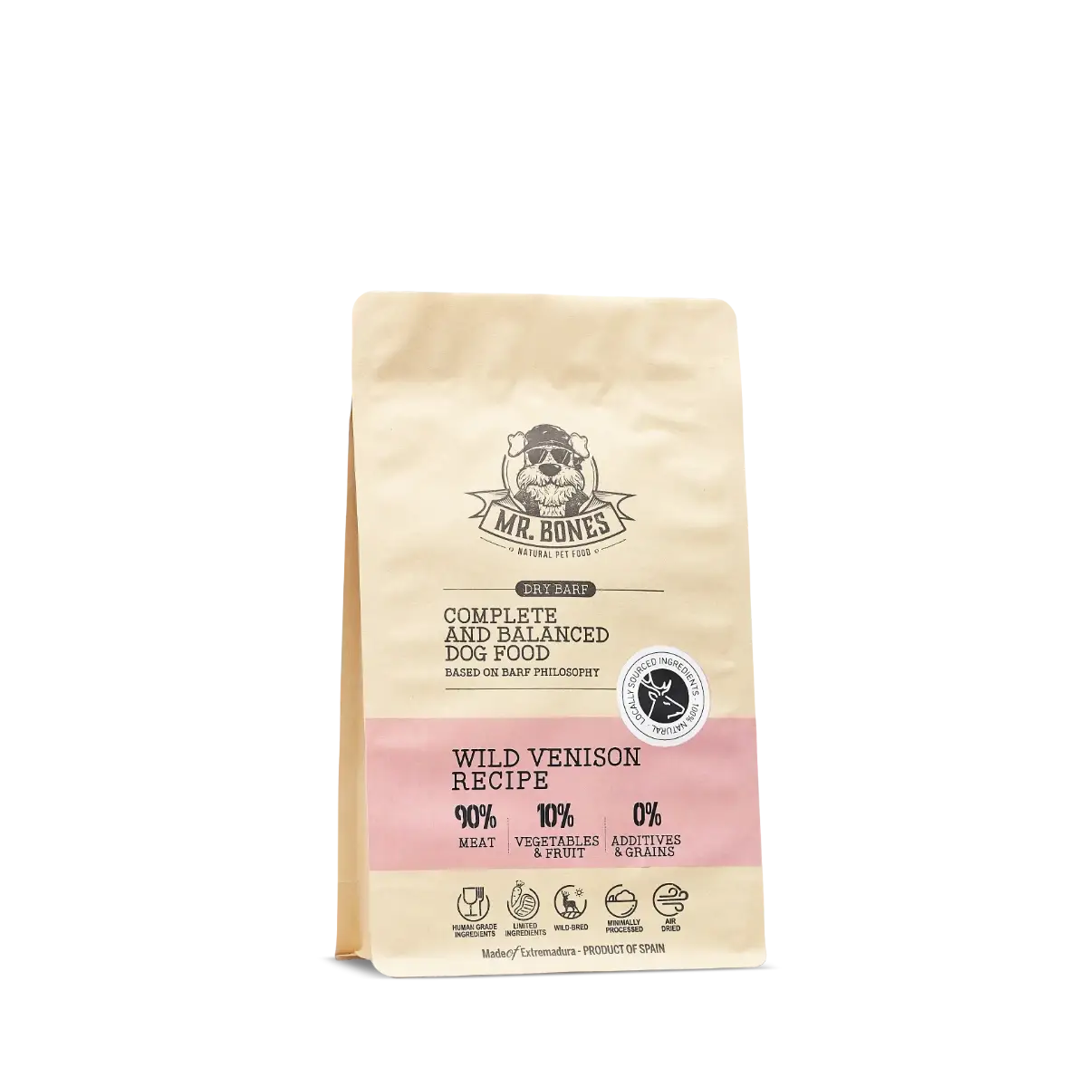 Fullfôr av hjort og grønn vom