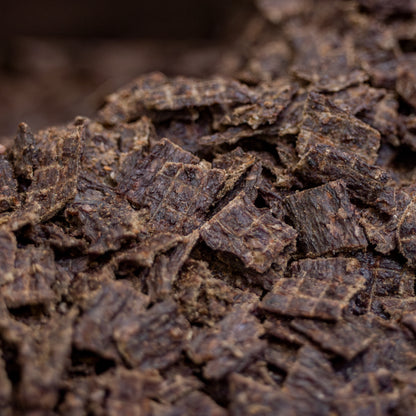 Fullfôr av kanin, sild og laks